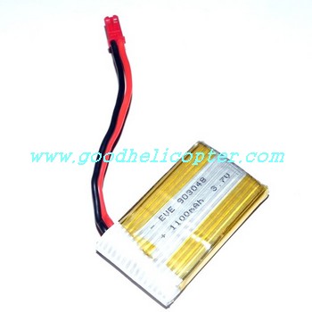 ATTOP-TOYS-YD-811-YD-815 helicopter parts battery 3.7V 1100mAh JST plug - Click Image to Close